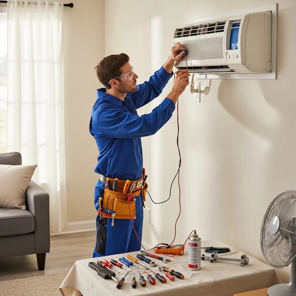 Keçiören Awox Awox klima gaz dolumu ve bakım – Enerji verimliliği artırıldı. - Teknik servis örneği